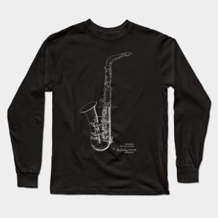 Saxophone Long Sleeve T-Shirt